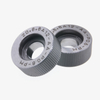 Straight knurling wheel